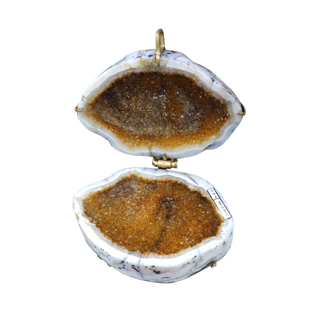 Citrine Geode Jewelry Box